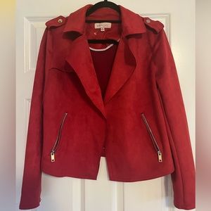 Philosophy Fall Faux-Suede Jacket